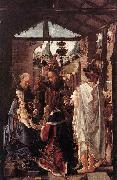 unknow artist The Adoration of the Magi painting